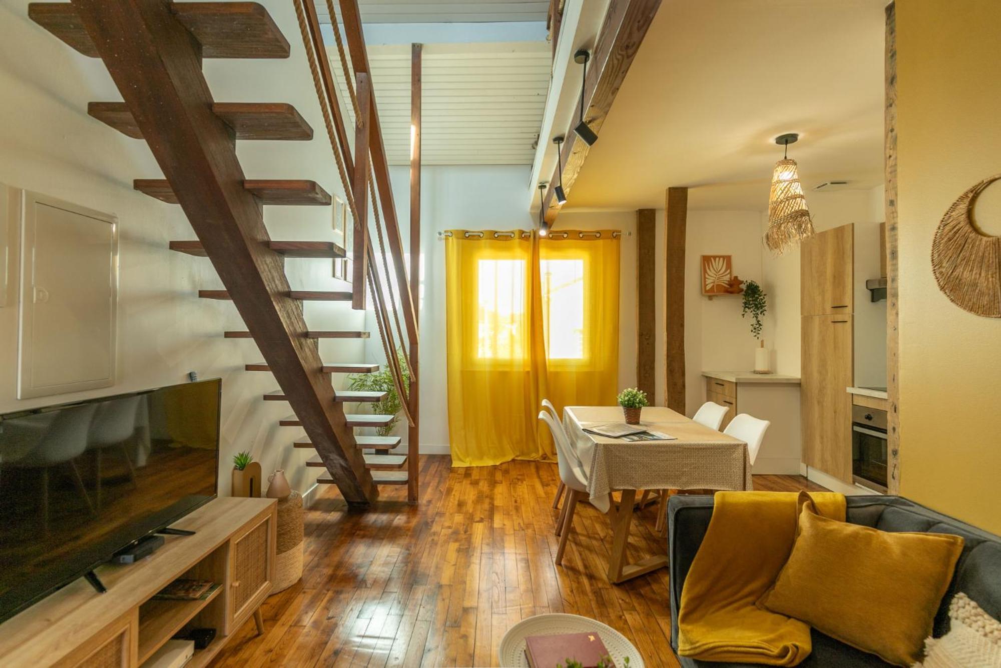 Le Boho - Charmant T3 Avec Climatisation Et Fibre Бержерак Екстер'єр фото